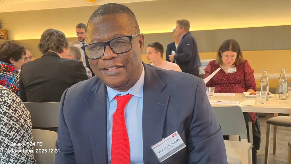 CCLUX | Le Togolais Carlos KETOHOU, désormais Conseiller spécial à la Chambre de Commerce Luxembourg–RDC