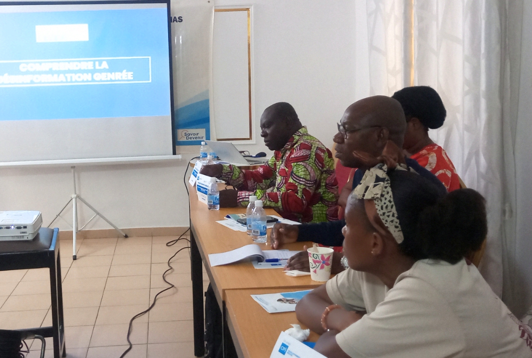 Réflexions sur la 
désinformation genrée : Pari réussi pour l'Association "Eduk Media-Togo"
