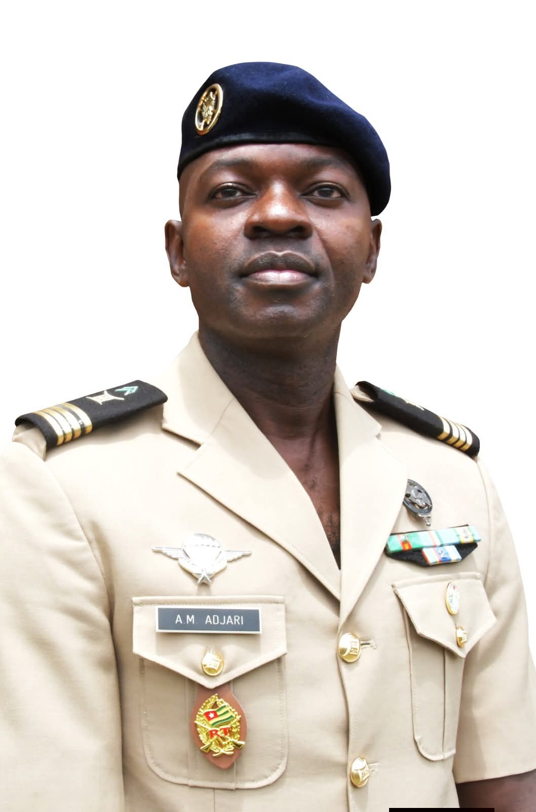 Togo | Chef d'escadron ADJARI Akata, nouveau patron du Garage central