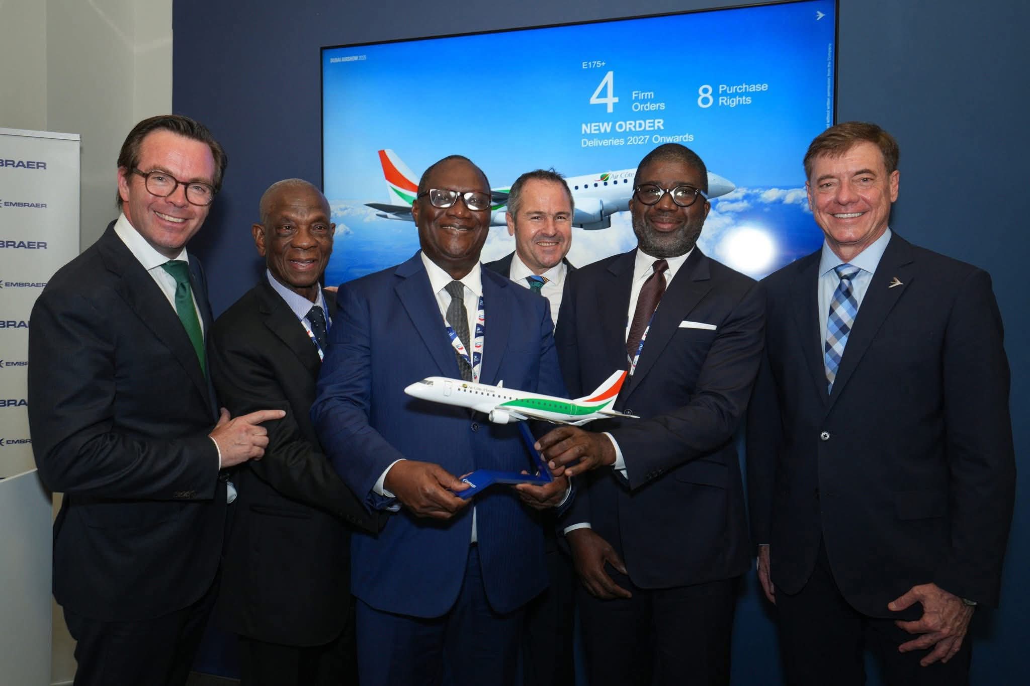 Transport aérien | AIR COTE D’IVOIRE se renforce avec 4 nouveaux avions Embraer E175