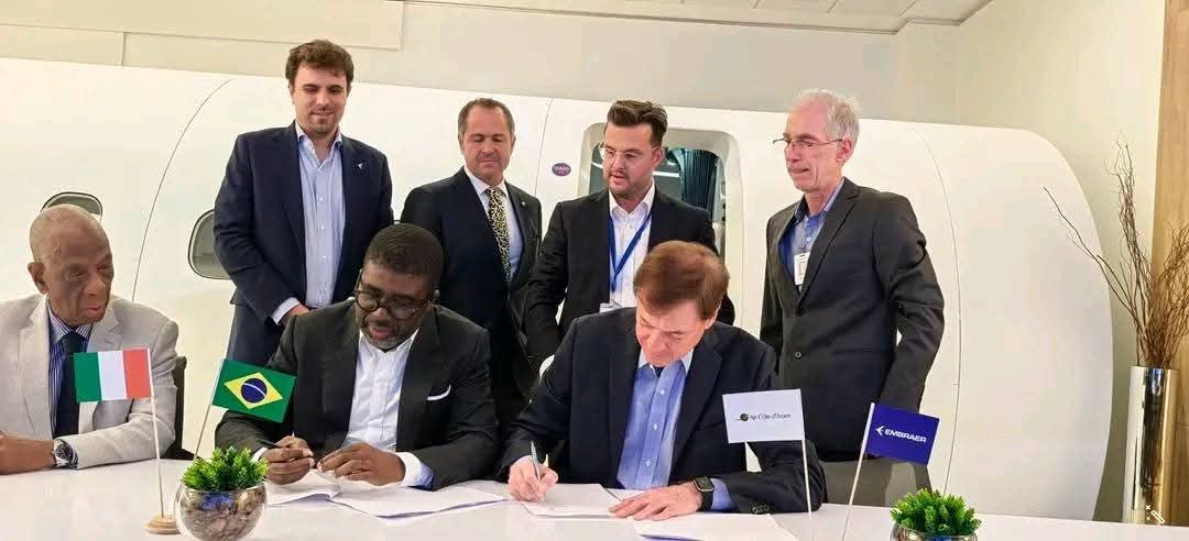Transport aérien | AIR COTE D’IVOIRE se renforce avec 4 nouveaux avions Embraer E175