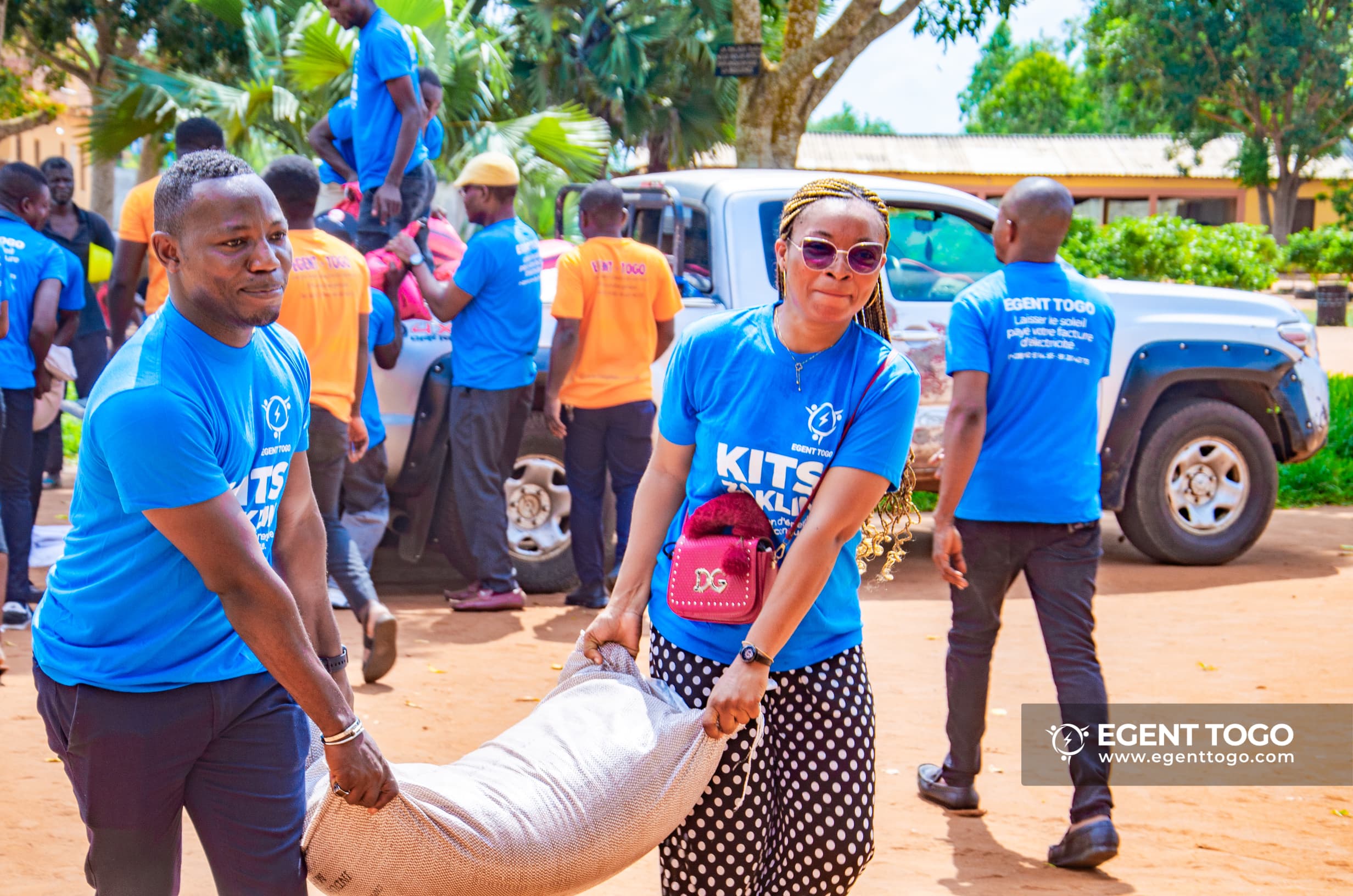 Social | EGENT Togo et CREFER...en "bons Samaritains" au Centre psychiatrique Saint Camille de Zooti