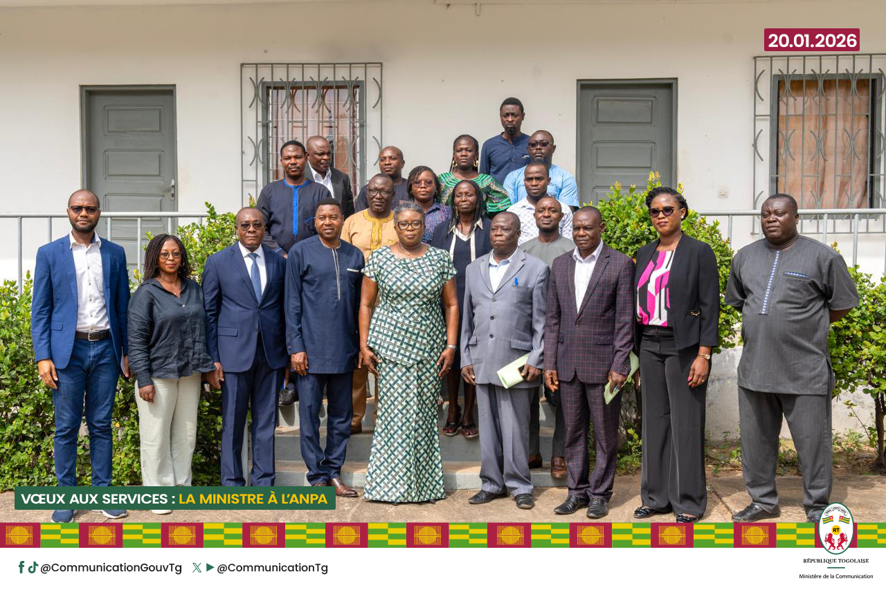 Médias : La ministre Kouigan en tournée dans les services centraux de son département