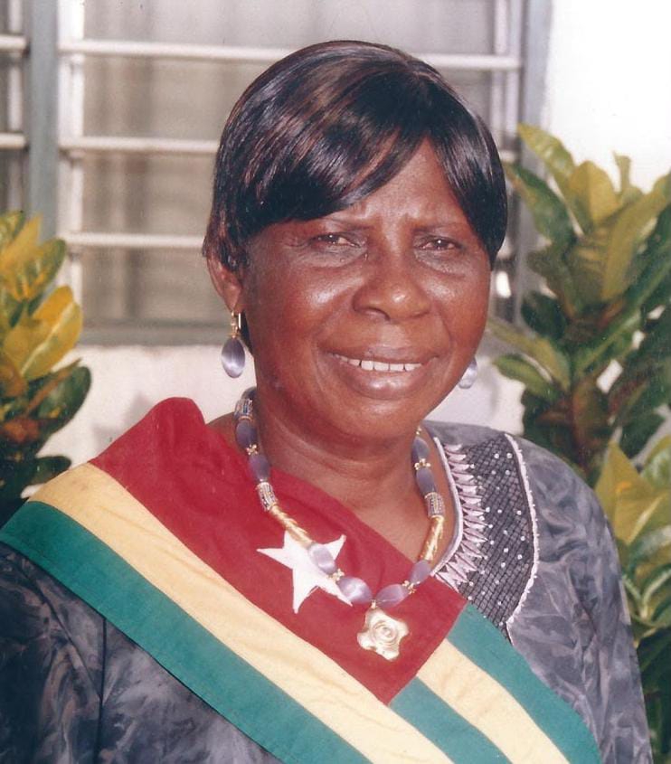 Feue AGBADZI Aku Enyonam Julie, ancienne Présidente de la Délégation Spéciale de la ville de Kpalimé